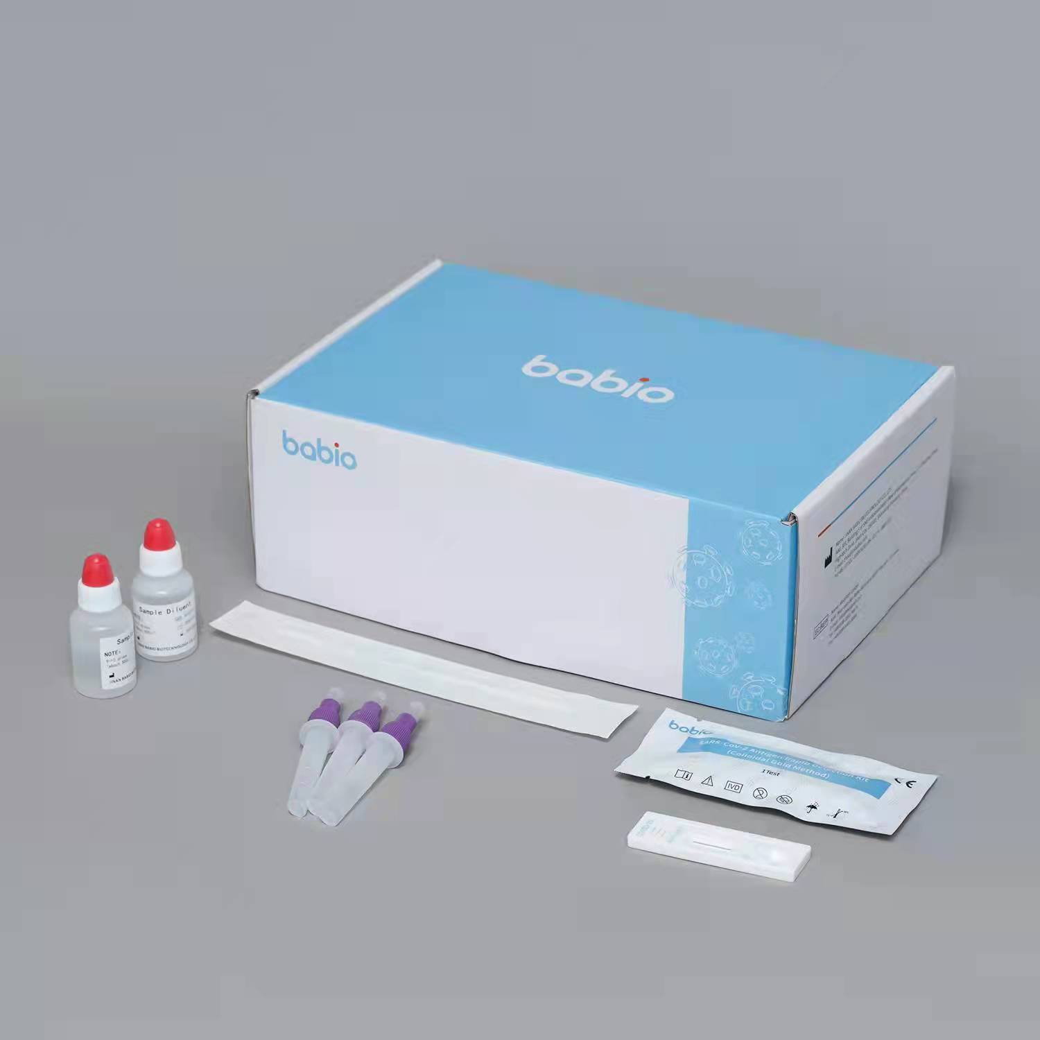 Hva er testtrinnene til Baibo Antigen Detection Kit?